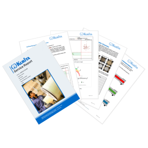 6. The OSCAR report details element performance and guides re-installation
